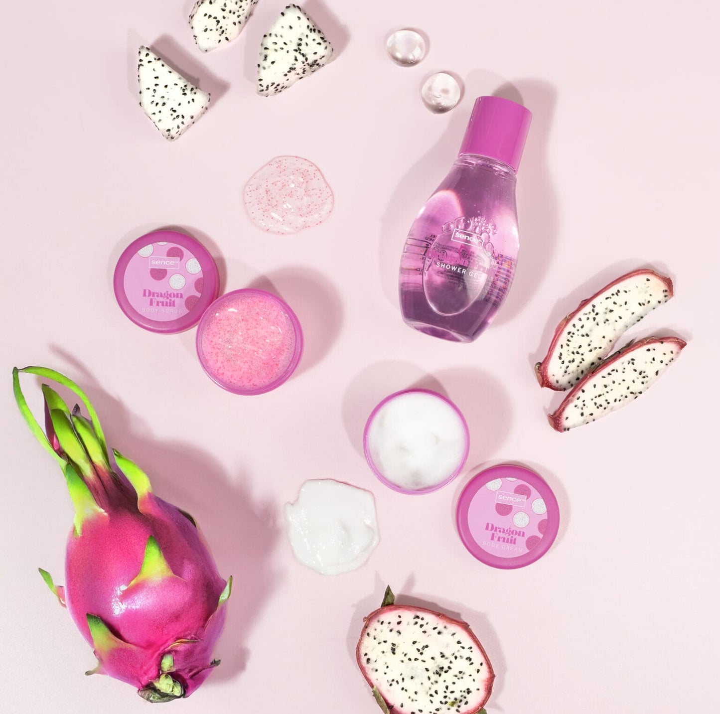 Sence Collection Set 3pcs Body Care Dragon Fruit The Good Recipe