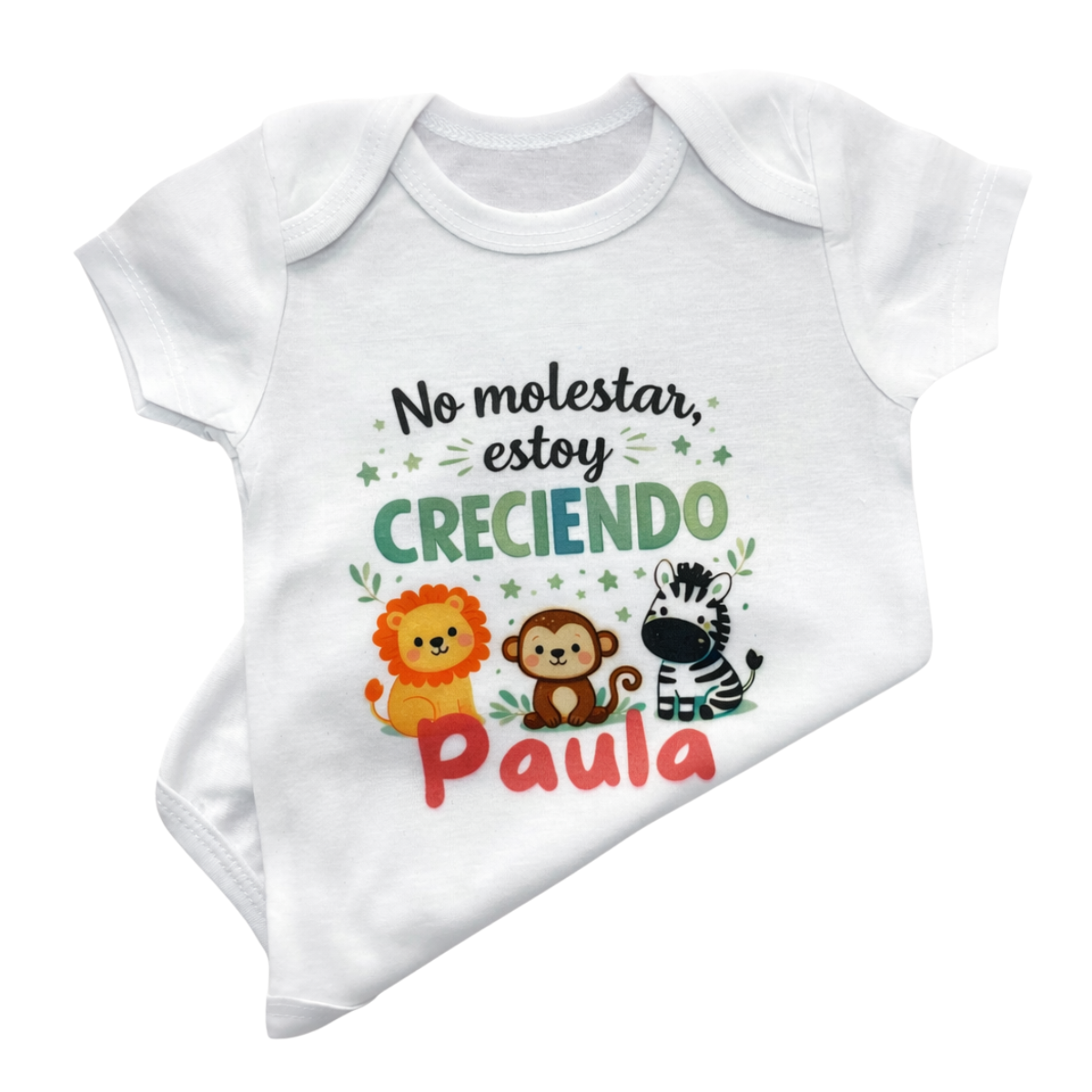 Body bebé “No molestar, estoy creciendo”