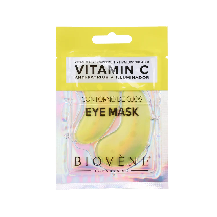 VITAMIN C Ultra-Bright Eye Pad Mask con Pomelo y Ácido Hialurónico