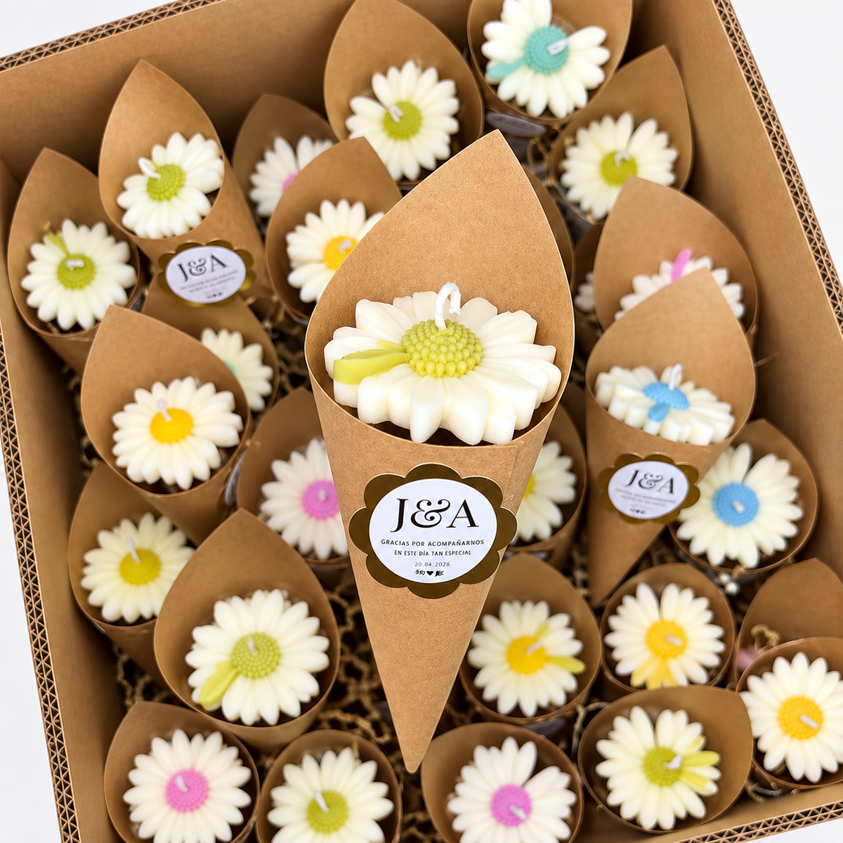 Vela Margarita Personalizada para Eventos