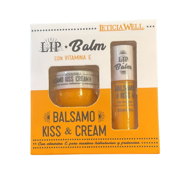 Set Labial Kiss & Cream – Hidratación con Vitamina E