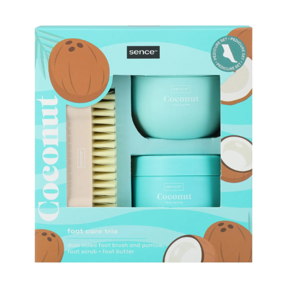 Set Pedicura Sence Coconut – Cuidado Completo para Pies