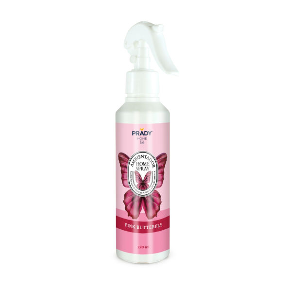 Ambientador en spray para hogar 220ml - Pink Butterfly
