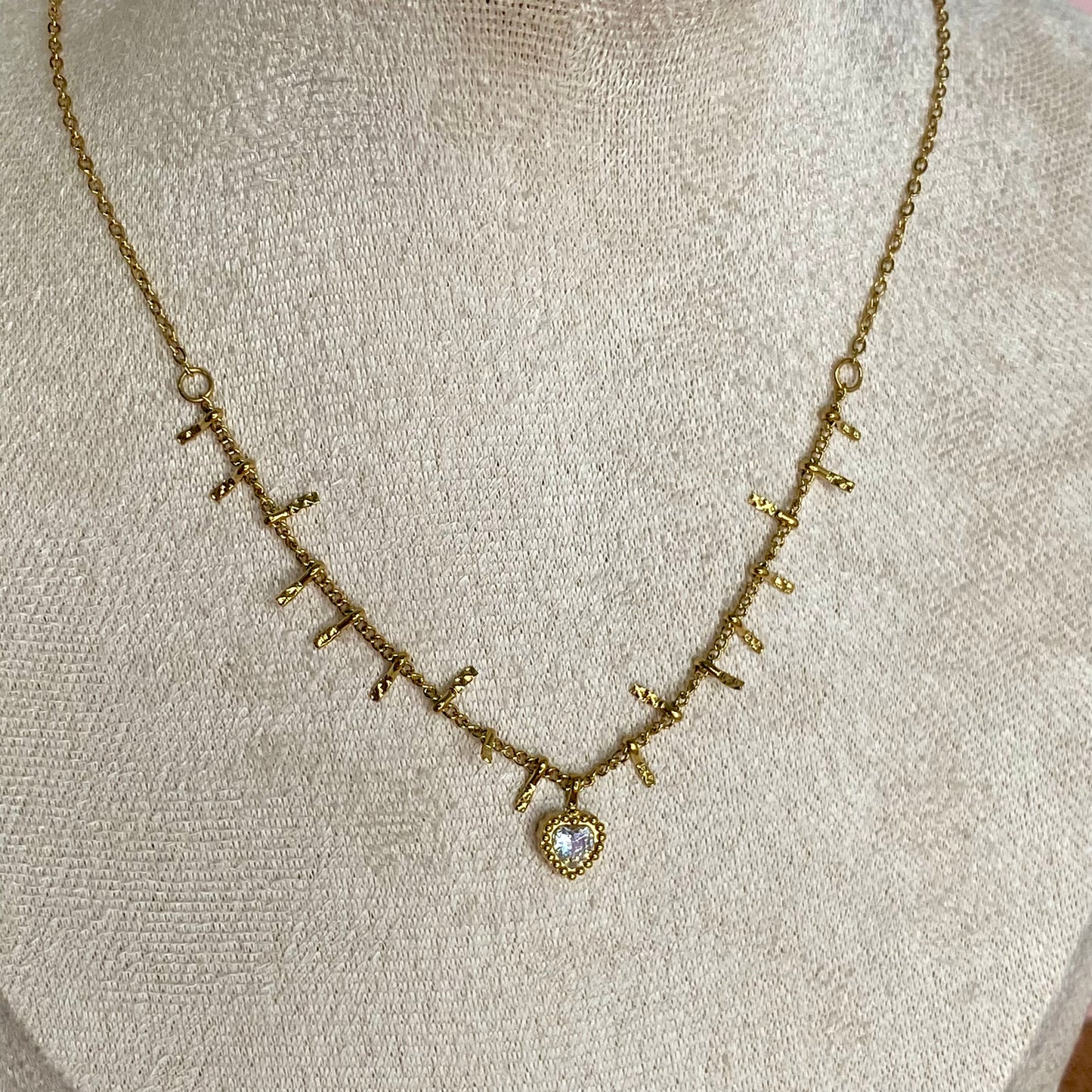 Colgante Glam corazón