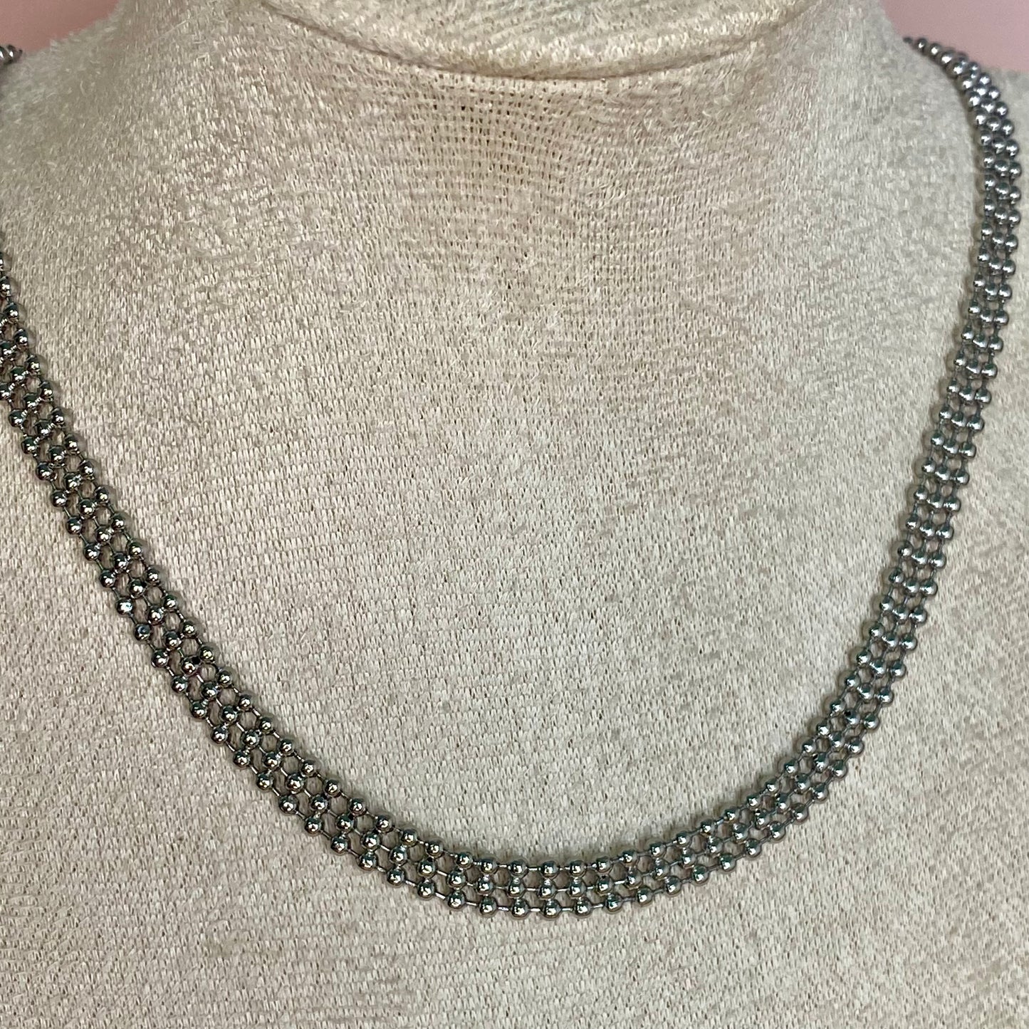 Colgante cadena triple