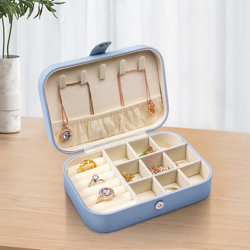 Joyero Personalizado Inicial – Color Azul