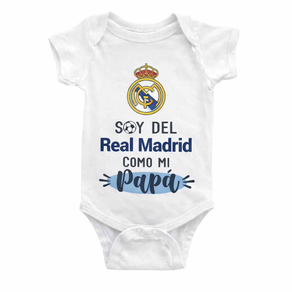 Body personalizado “ Real Madrid “
