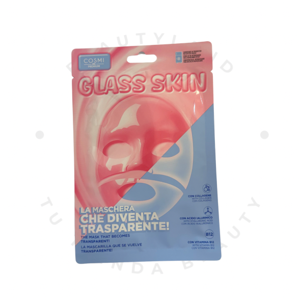 Mascarilla Facial Glass Skin Rosa – Hidratación & Glow