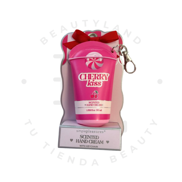 Crema de Manos Cherry Kiss con Llavero – Sweet Hand Cream