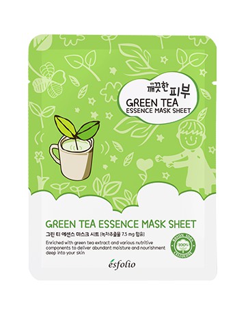 PURE SKIN ESSENCE MASK SHEET GREEN TE