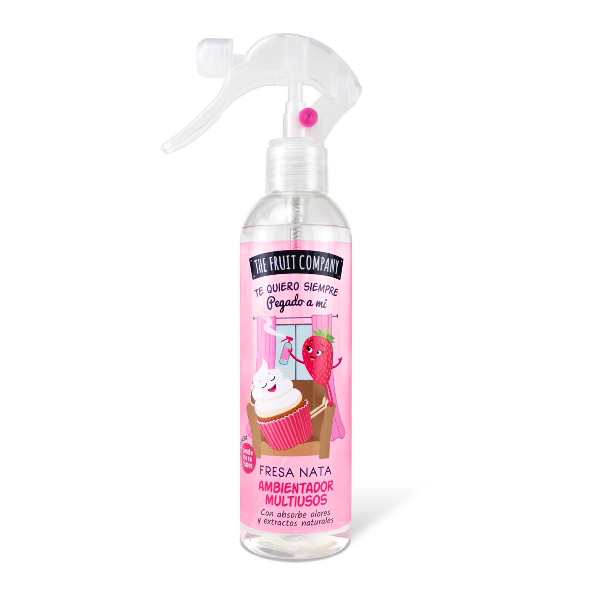 Spray Ambientador Fresa Nata Multiusos 250 ml