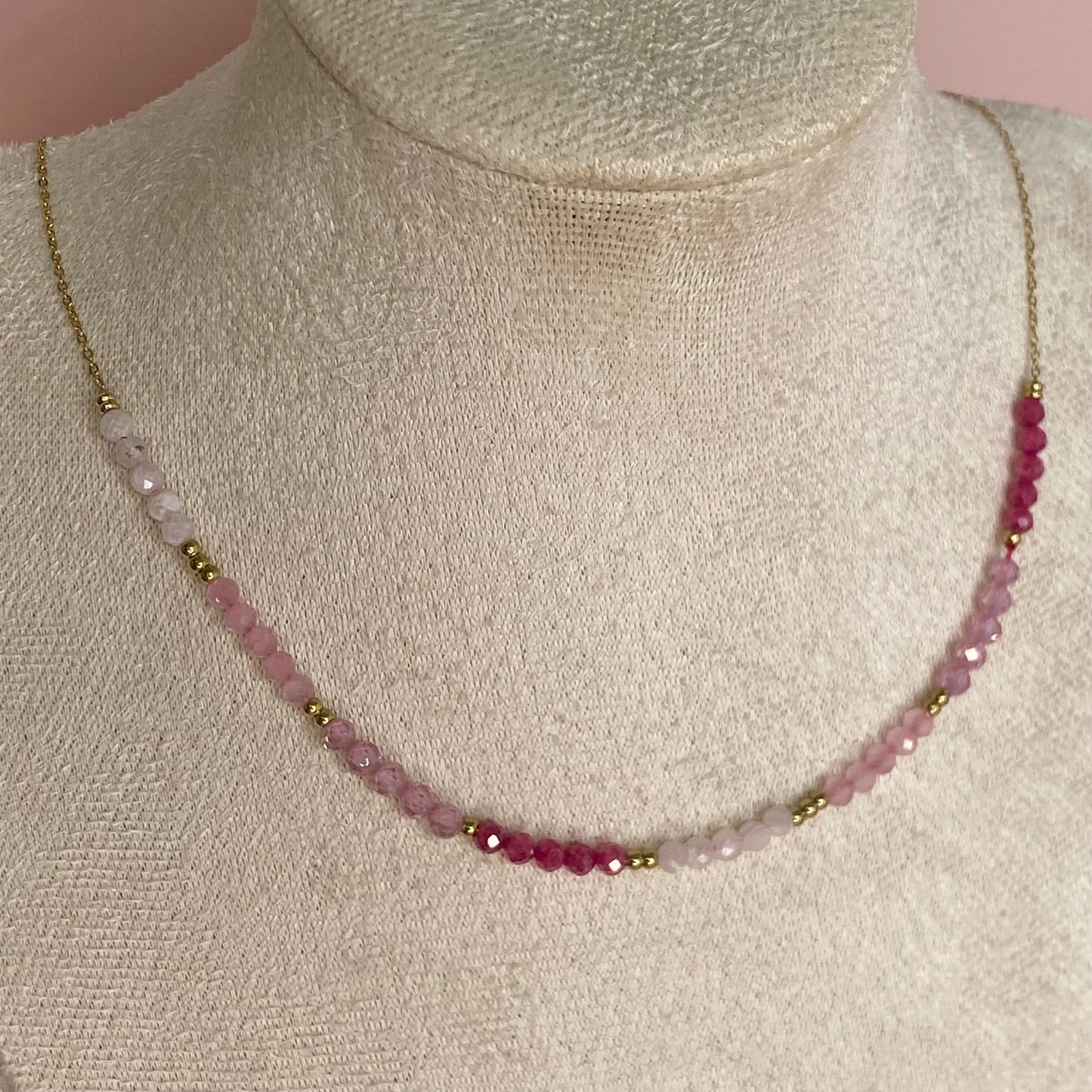 Colgante Brillo Rosado