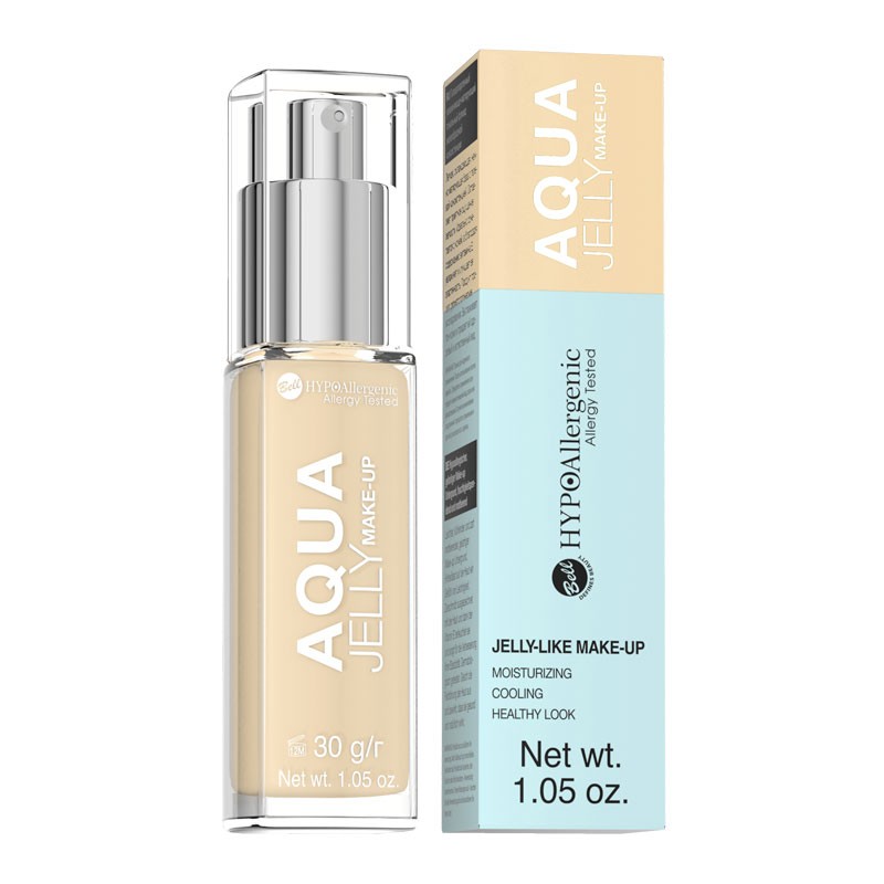 HYPO Base de maquillaje hidratante y matificante hipoalergénica Aqua Jelly