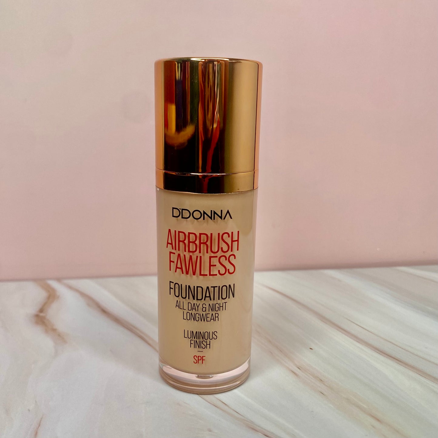 Airbrush Fawless Foundation – Base de Maquillaje Luminosa SPF (Tono 3)