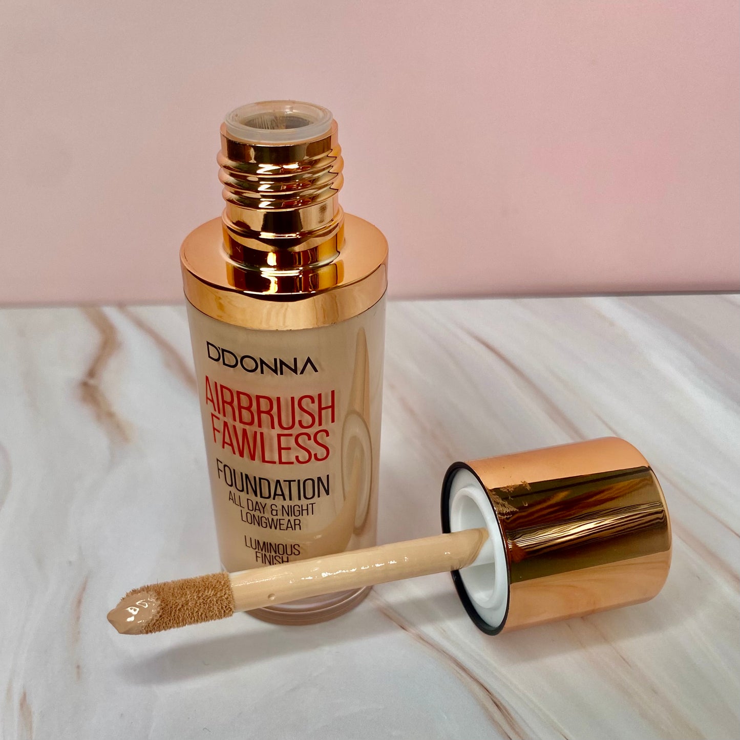 Airbrush Fawless Foundation – Base de Maquillaje Luminosa SPF (Tono 3)