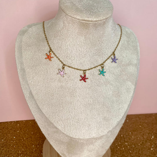 Colgante Estrellas color