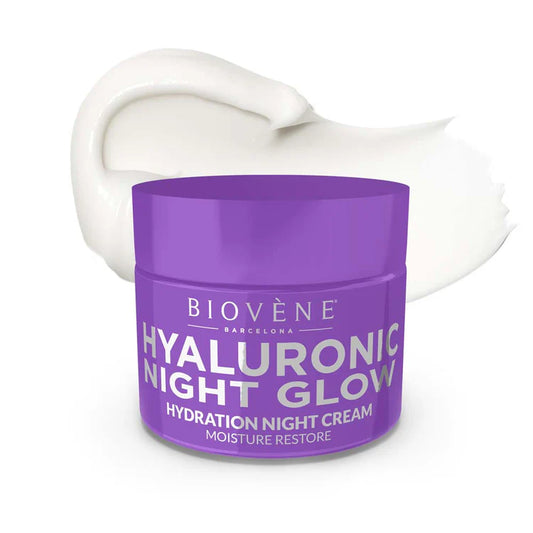 HYALURONIC NIGHT GLOW Crema de Noche Hidratación Reparadora