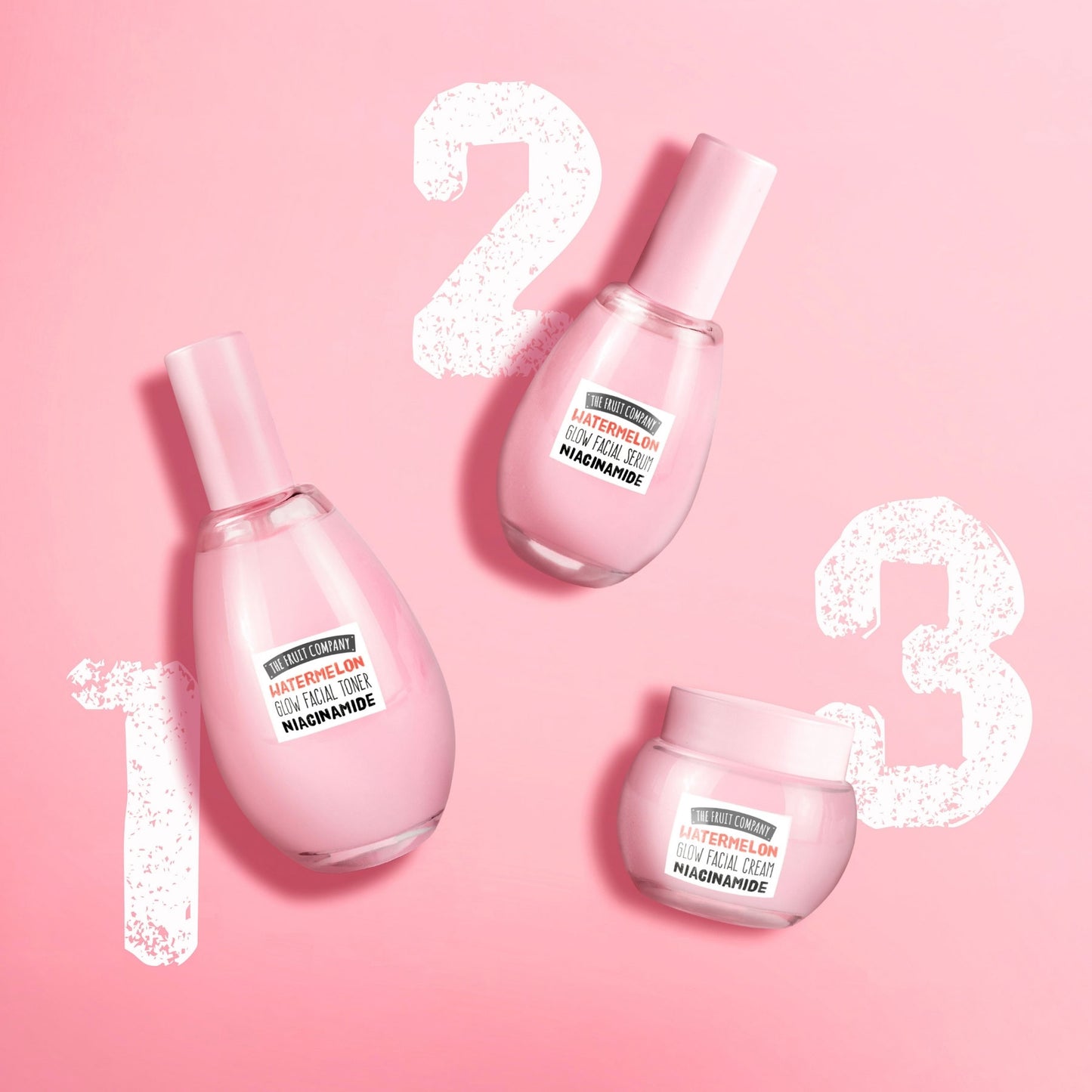 Set Facial Glow Ritual Sandía Tónico + Crema + Sérum