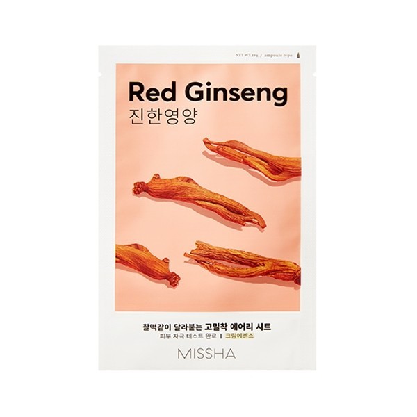 AIRY FIT SHEET MASK RED GINSEN