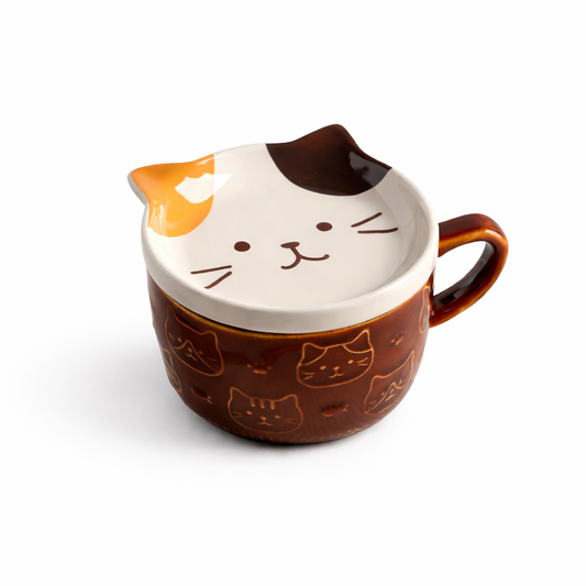 🐱 Taza Gatito Cerámica