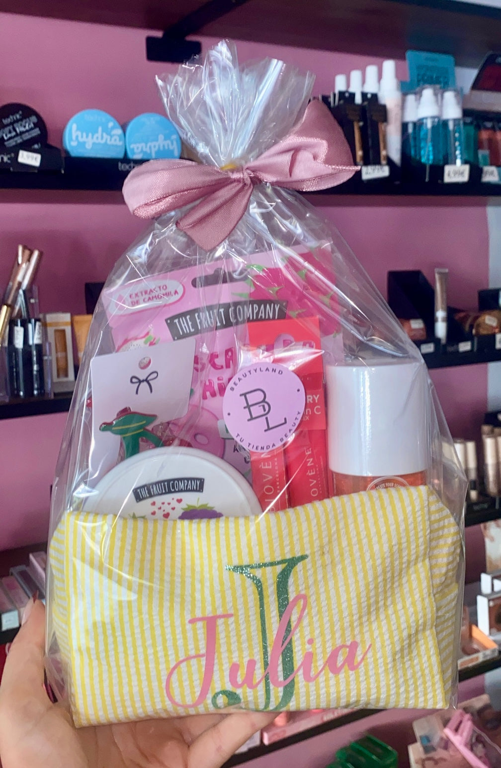 Set de Regalo Personalizado con Neceser y Productos de Belleza
