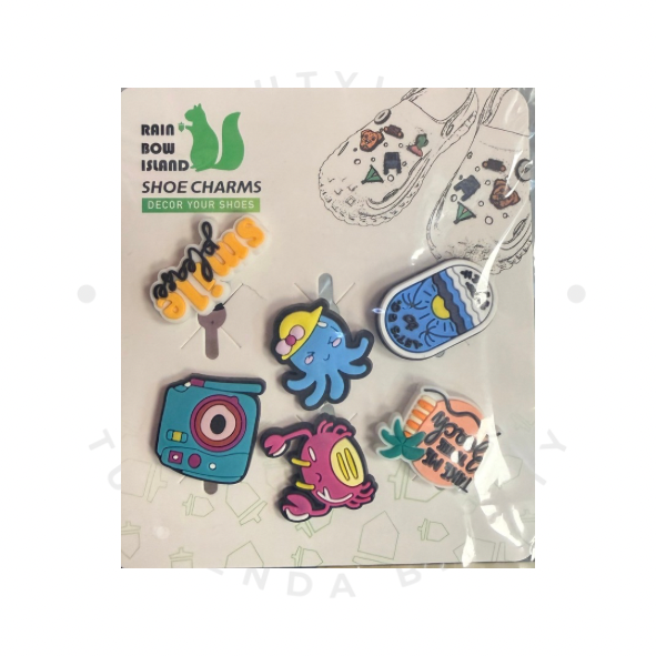 Charms decorativos para bolsos y zapatillas