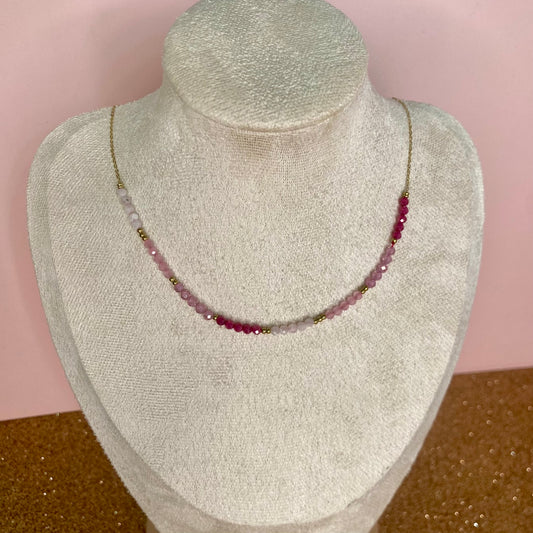 Colgante Brillo Rosado