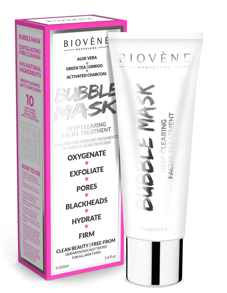 BUBBLE MASK Tratamiento Facial de Limpieza Profunda
