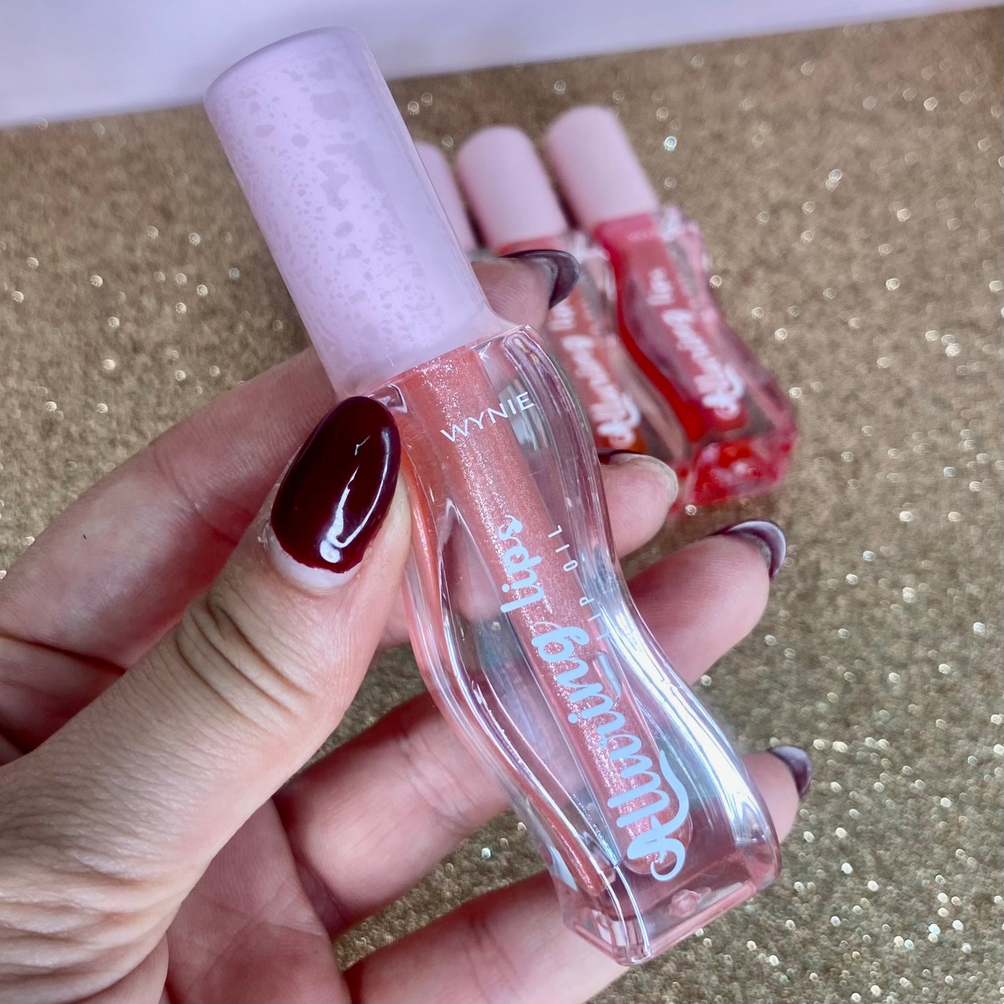 Aceite de labios con brillo -02