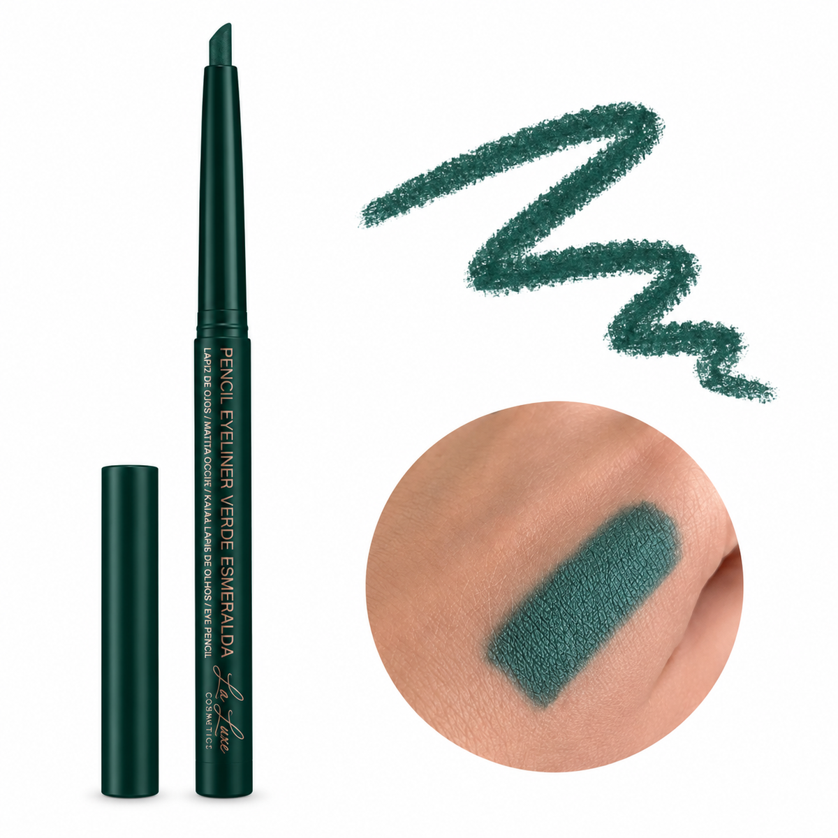 Lápiz de Ojos Verde Esmeralda