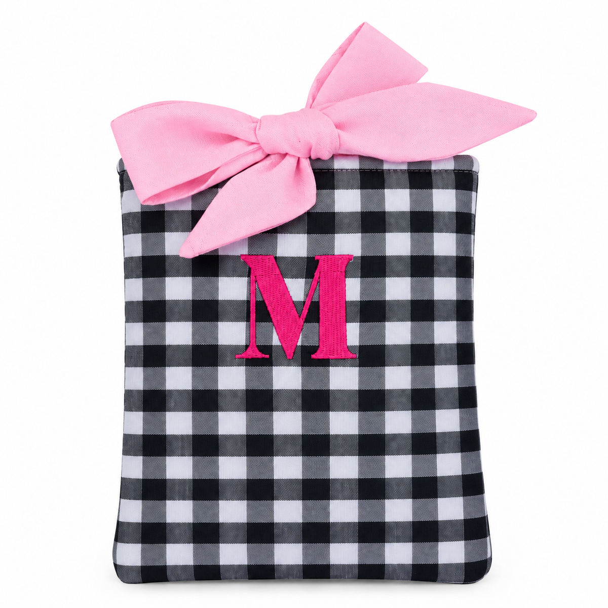 Pink Gingham . Funda personalizada
