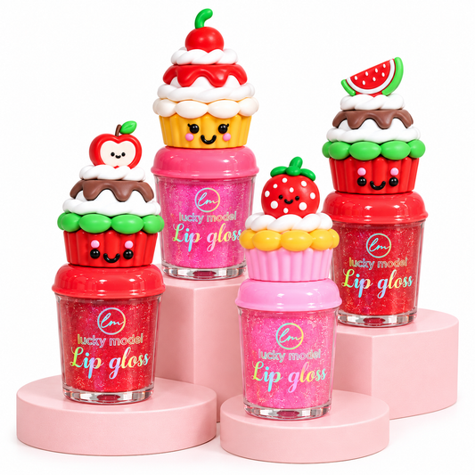 Lip Gloss Cupcake Kawaii