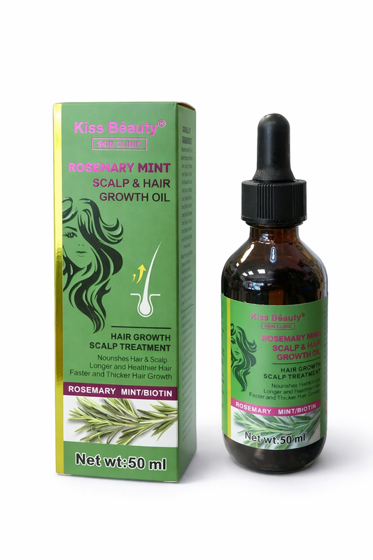 Aceite Capilar Rosemary Mint – Kiss Beauty Skin Clinic (50 ml)