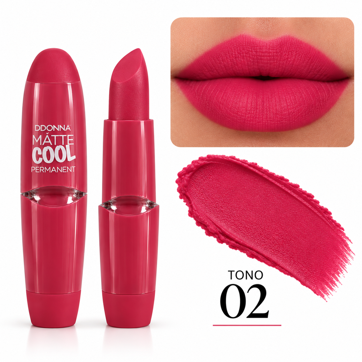 Labial Matte Cool Permanent 24H