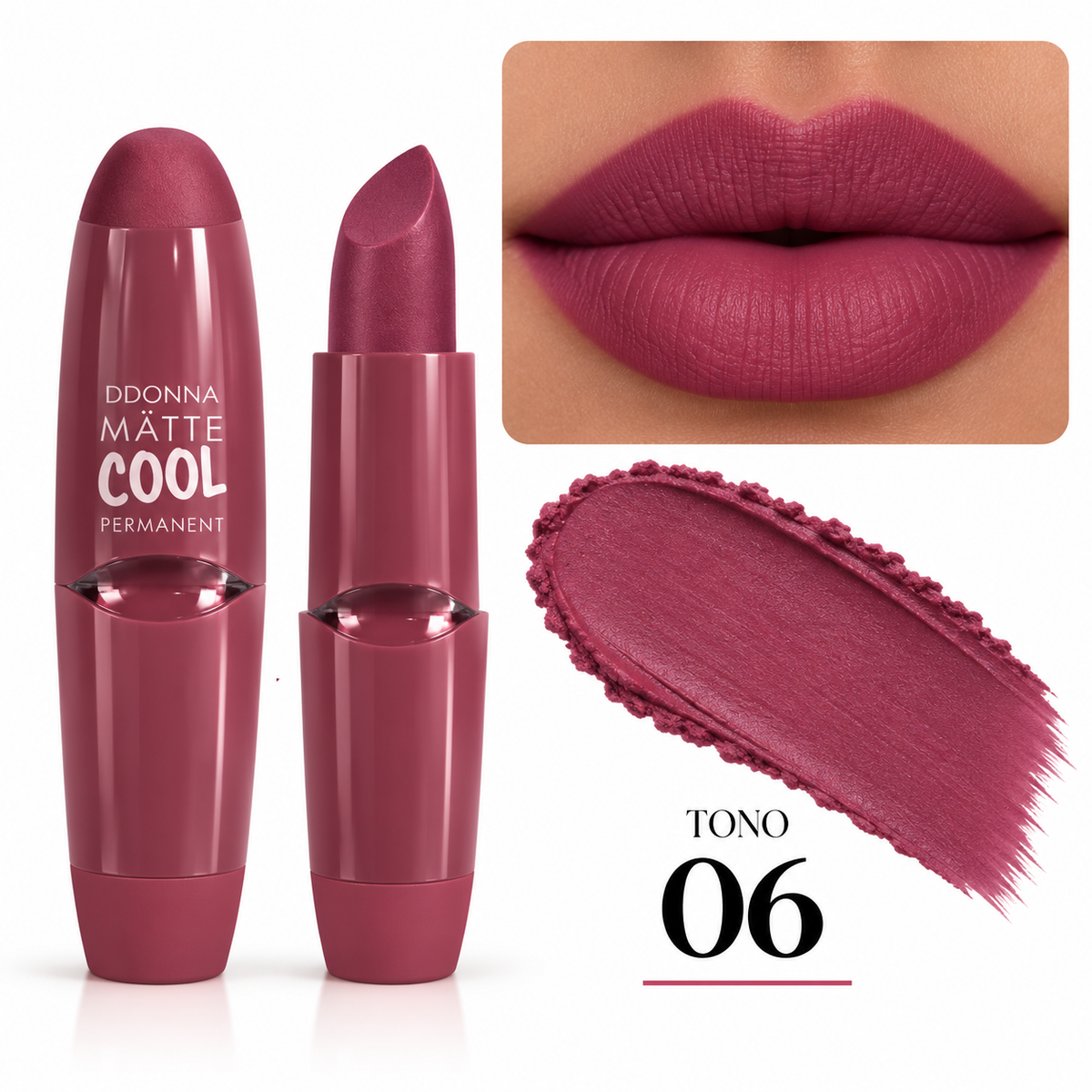Labial Matte Cool Permanent 24H