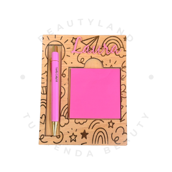 Bloc de notas personalizado con boli