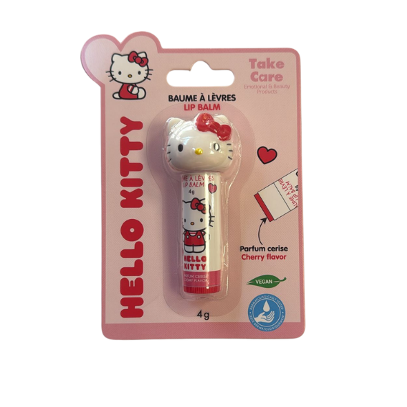Bálsamo Labial Hello Kitty – Hidratación con Aroma a Cereza