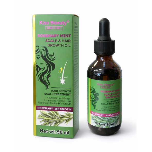 Aceite Capilar Rosemary Mint – Kiss Beauty Skin Clinic (50 ml)