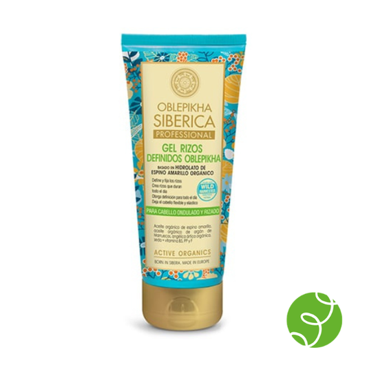 Gel de Rizos definidos con Hidrolato de Espino Amarillo Orgánico