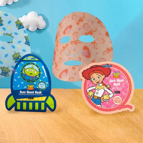 Mascarilla Facial Toy Story Jessie – Aroma Melocotón