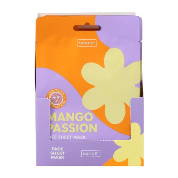 Mascarilla Facial Sence Mango Passion – Mango y Maracuyá