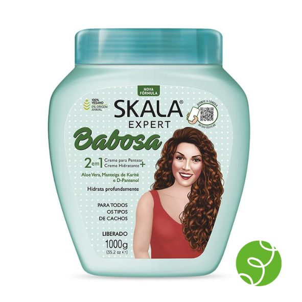 Crema 2 en 1 hidratacion rizos Babosa de SKALA