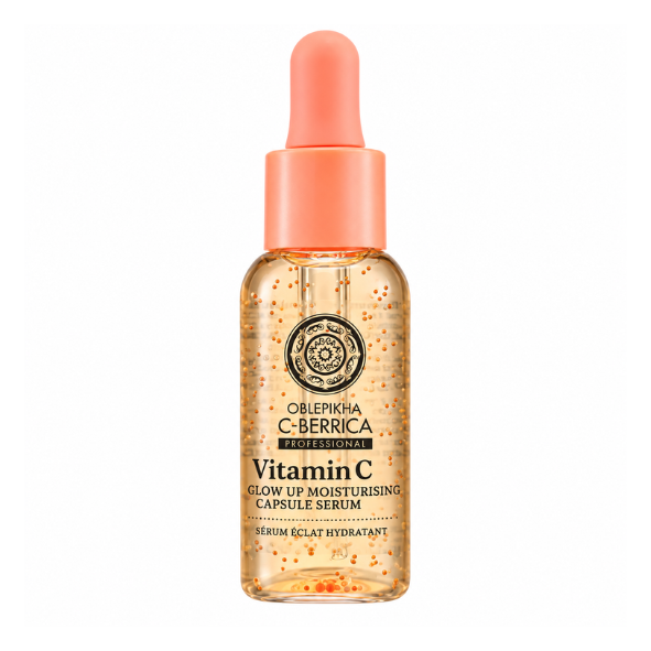 Oblepikha C-Berrica - Sérum facial hidratante de vitamina C con cápsulas Glow Up