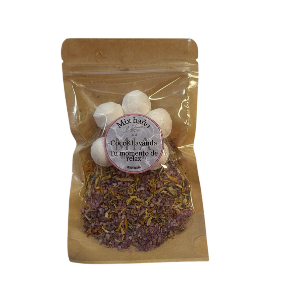 Mix de baño relajante – Sales + mini bombas