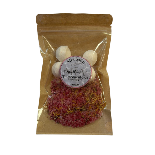 Mix de baño relajante – Sales + mini bombas