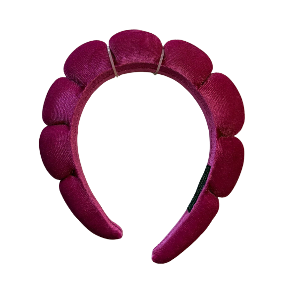 Diadema acolchada velvet – Varios colores