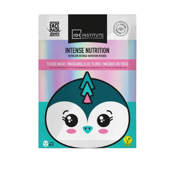 Mascarilla facial pingüino nutrición intensa