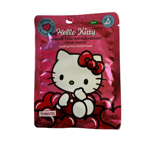Mascarilla facial Hello Kitty – Efecto refrescante