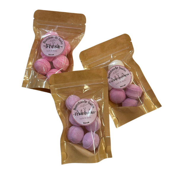 Mini bombas de baño – Pack aromático