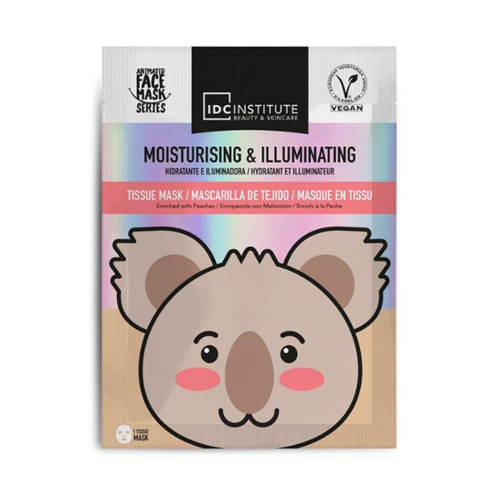 Mascarilla facial hidratante e iluminadora